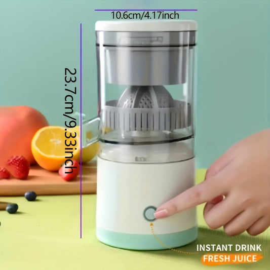 Electric Citrus Juicer, Portable USB Design with Removable Base and Pulp Separation