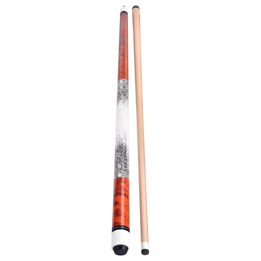 Pool Cue with Canadian Maple Shaft, 58 Inch and 13mm Multi-Layer Tip