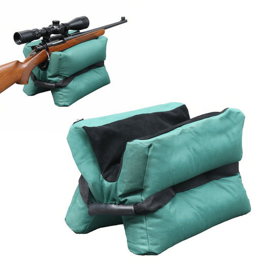 Shooting Rest Bag, Unfilled 600D Oxford Cloth, 30 x 25 x 21 cm, Green