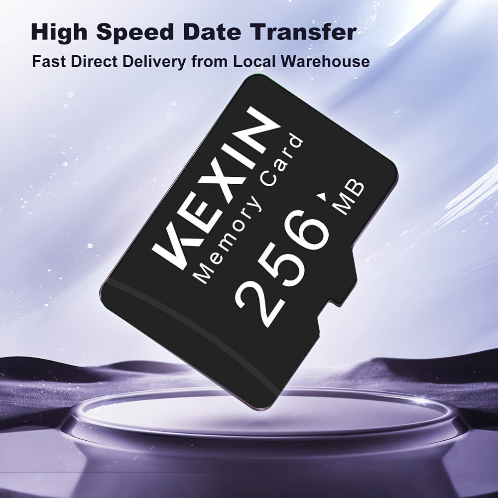 256MB Micro SD Card 10 Pack with SD Adapter, KEXIN High Speed TF Memory Cards Bulk Set for Car Audio, Dash Cam, Camera, Smartphone, Tablet, Game Console, PC – Compact Flash Storage Multi-Device