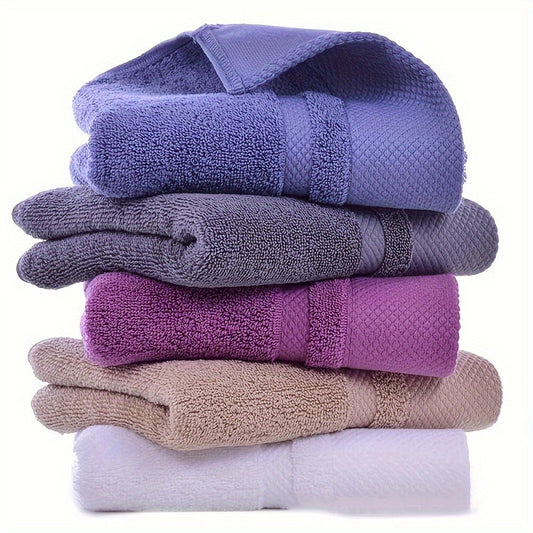 Hand Towel, 500 GSM, 34 × 75 cm, Single Colors or Colorful 6-Piece Set