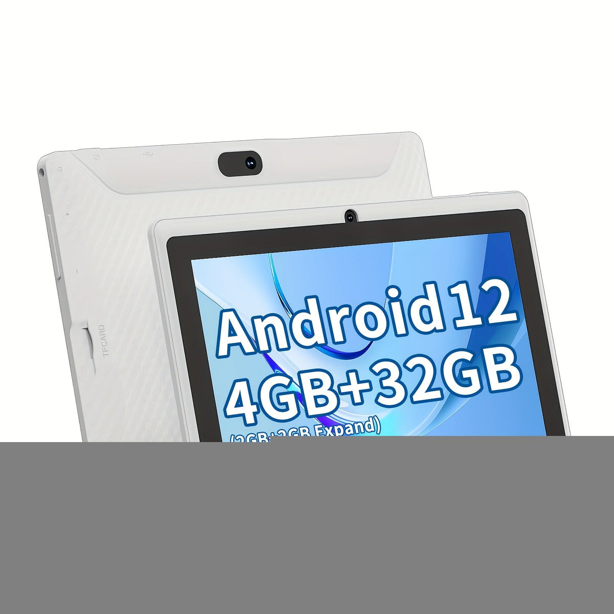 PEICHENG Android 14 Tablet 7 Inch for Reading & Learning – A133 Quad-Core, 4GB RAM, 32GB ROM, HD IPS Screen, 3000mAh Battery, Dual Camera, 2.4G WiFi, USB-C, Lightweight Portable Tablet for Kids & Seniors