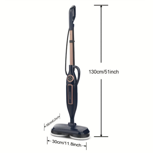 Steam Mop with Rotating Pads, 3 Steam Modes & LED Headlights, VM6 Pro Series