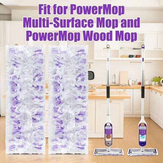 Disposable Mop Pad Refills Compatible with Swiffer PowerMop, 29-Pack