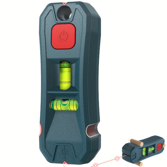 Magnetic Stud Finder TP-XD116 with Laser Line & Horizontal and Vertical Bubble Levels