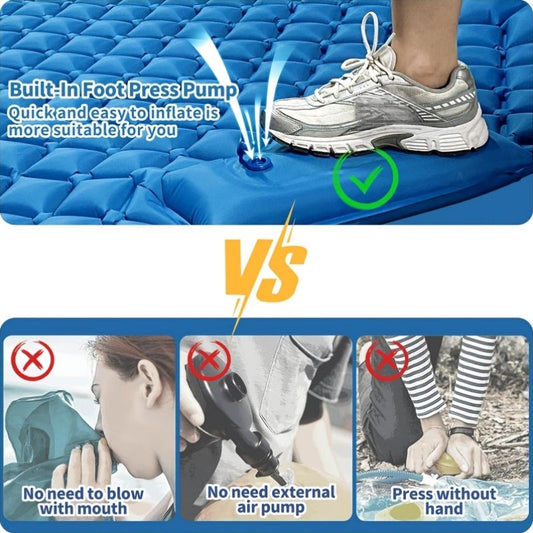 Camping Sleeping Pad with Single, Double and Self-Inflating Options