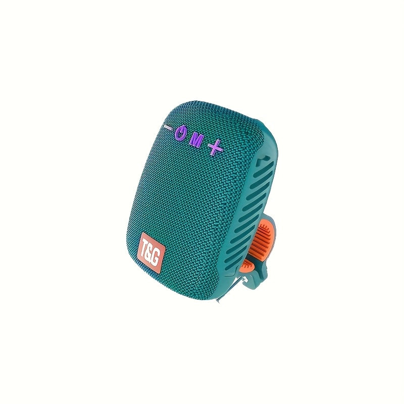 T&G 392 IPX5 Waterproof Cycling Bluetooth Speaker – Compact Outdoor Wireless Speaker with TWS Stereo, FM Radio, TF Card & USB Drive Support, Type-C Charging, Compatible with Phone & Tablet