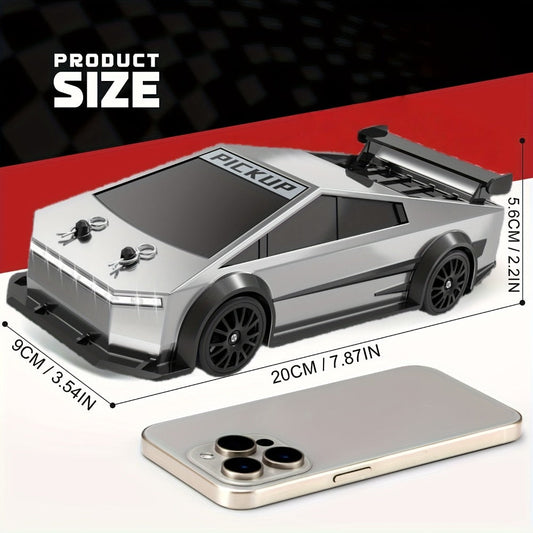 1:24 Scale 4WD RC Drift Car with LED Lights and 2.4GHz Remote Control