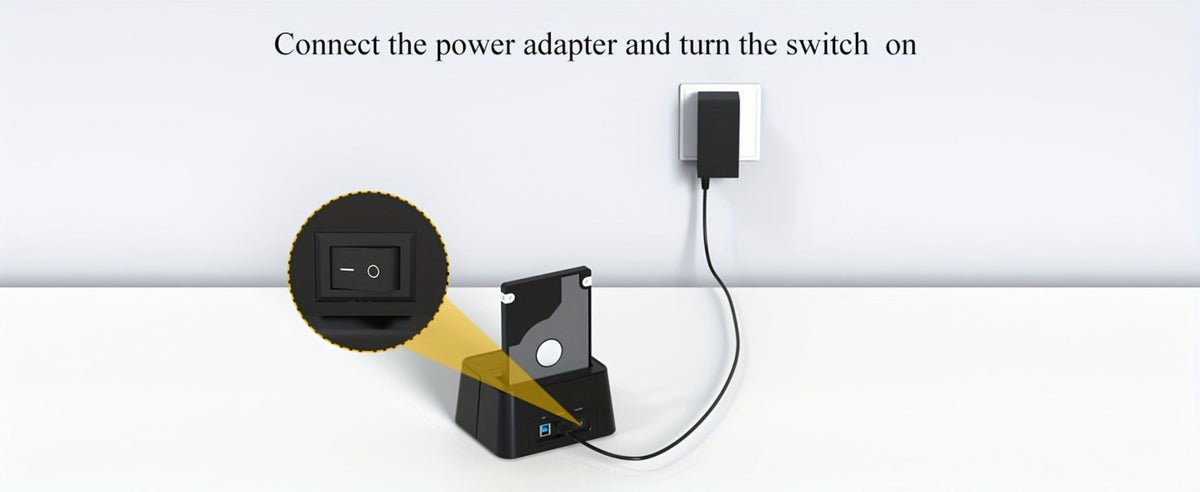Dual Bay Hard Drive Docking Station USB 3.0 to SATA with Offline Clone Function – Wavlink Tool-Free Dock for 2.5/3.5 Inch HDD SSD, Up to 2x16TB, UASP 5Gbps, Hot Swap, USB-C Adapter Included