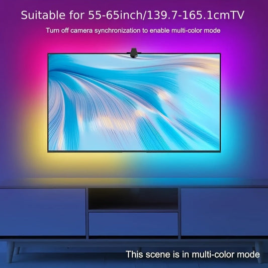TV LED Backlight Strip with AR Screen Sync, RGB Music Sync & App Control, 149.61 Inches