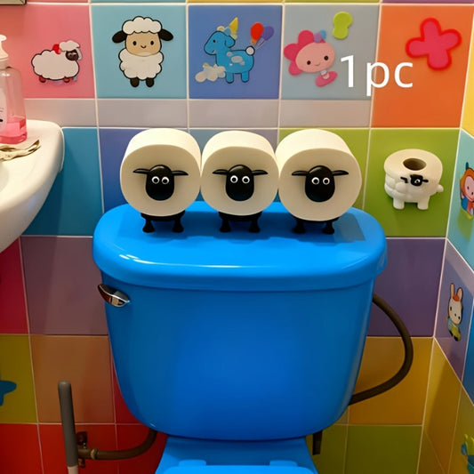 Toilet Paper Roll Holders, Animal-Shaped Bathroom Decor, 3/6/9 Packs