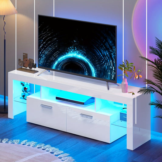 55-80 Inch TV Stand with Storage Drawers for Practical Everyday Home Use detail image
