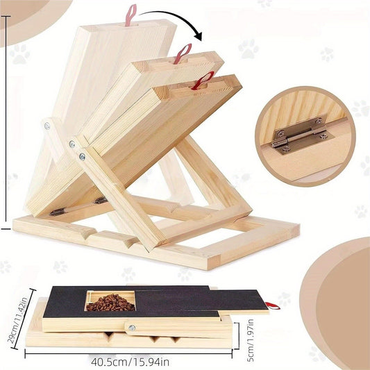 Dog Nail Scratch Board with 2 Sandpaper Sheets, With or Without Adjustable Bracket