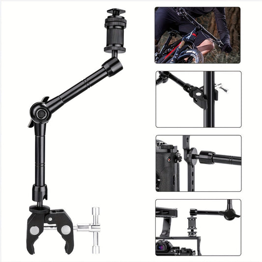 Articulating Magic Arm 11-Inch with Super Clamp for Photo & Video Setups