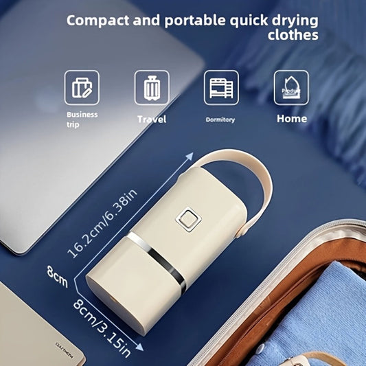 Portable Mini Clothes Dryer with Timer and Drying Bag for Small Garments