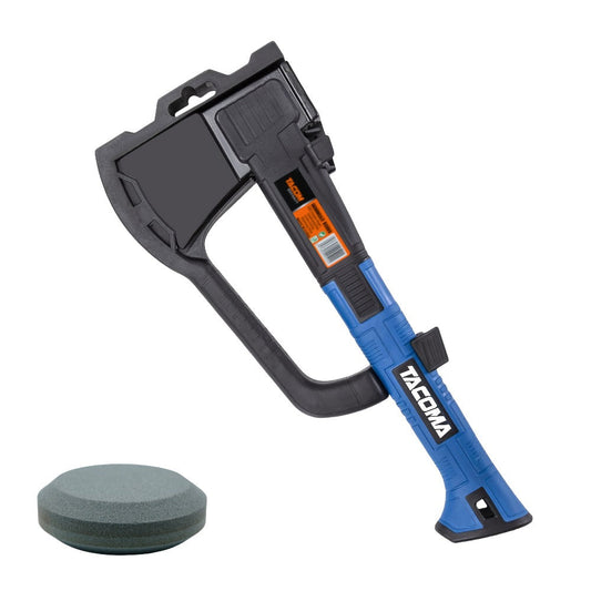 Camping Hatchet with Carbon Steel Head, Blade Cover and Optional Whetstone