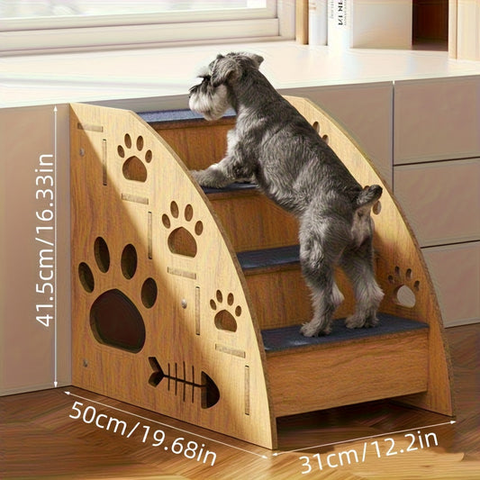 Dog Stairs for Beds and Couches, 3-, 4- and 5-Step Pet Stair Options