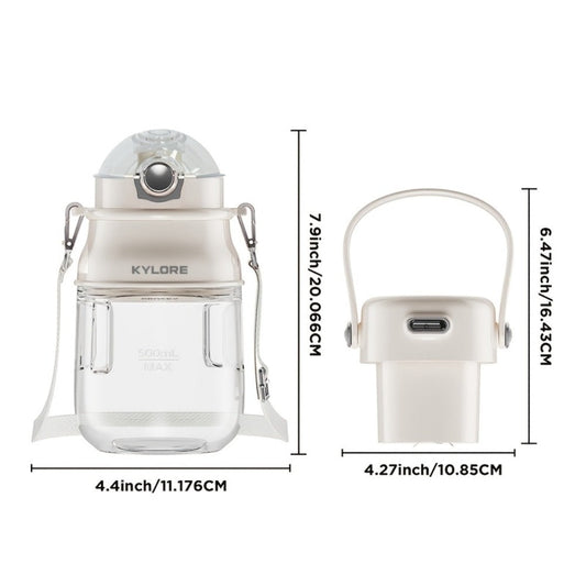 Personal Blender, USB-C Rechargeable 27 oz with Strap and Pack Options