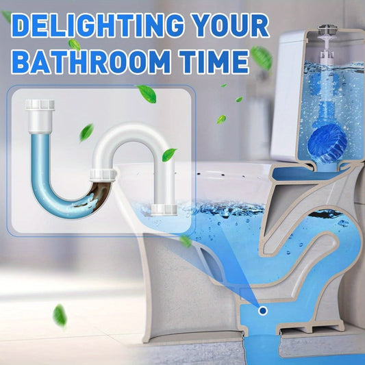 Automatic Toilet Bowl Cleaner Tablets, Blue, Pink or Three-Color, 20/40 Packs