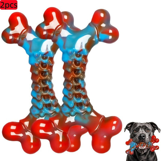 Rubber Dog Chew Toys with Single-Toy and 2-, 4- or 5-Piece Pack Options