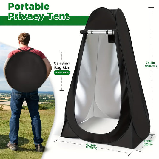 Pop-Up Privacy Shower Tent for Camping, Beach Changing and Toilet Enclosures
