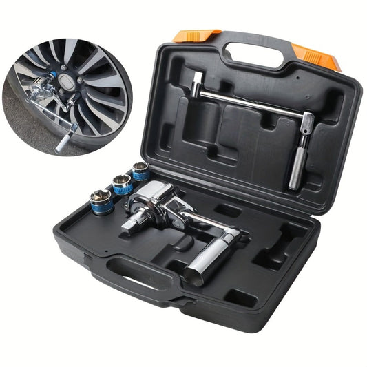 Torque Multiplier Wrench Set, 1:16 400 Nm with 17, 19 and 21 mm Sockets