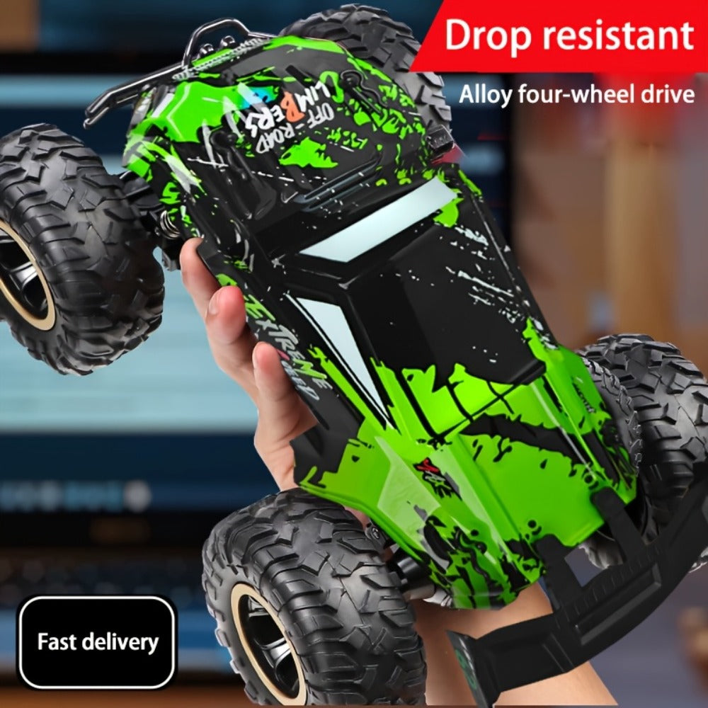 Dual-Shell RC Off-Road Truck with Full Proportional Drift Control