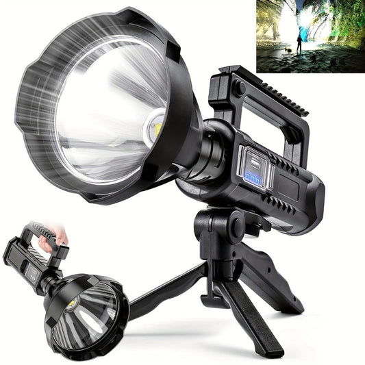 LED Flashlight with XHP90 LED, USB Charging, 4 Modes and Included Bracket