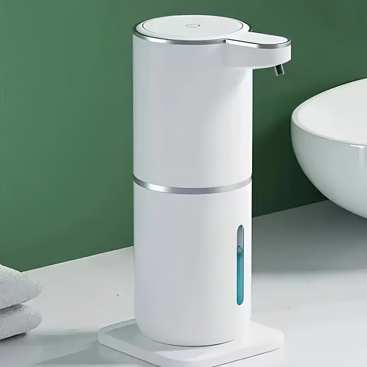 Touchless Soap Dispenser, 400 mL Wall-Mounted USB Rechargeable Design