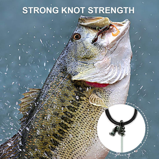Monofilament Fishing Line 1000m, Nylon 2-35 lb Test Options in Black or White