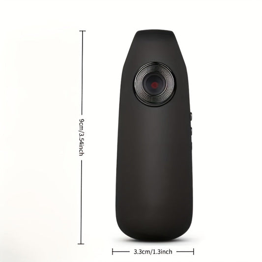 Wearable Body Camera 1080p with Image Stabilization & Up to 128GB TF Card Support