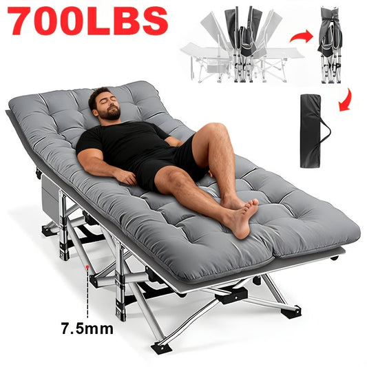Heavy-Duty Folding Bed with Steel Frame, 500, 600 or 700 lb Options