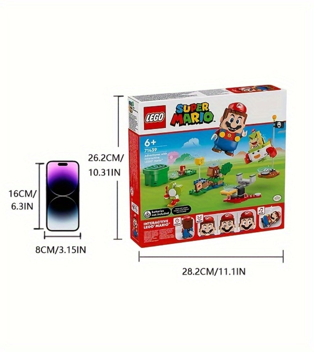 LEGO Super Mario 71439 Adventures with Interactive LEGO Mario Starter Course, 218 Pcs