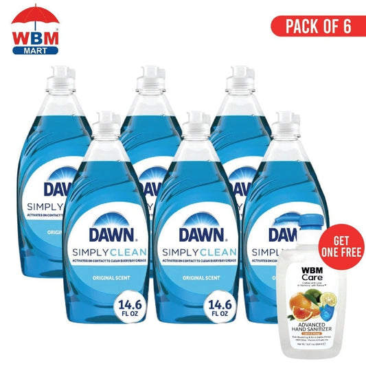 Dish Soap by Dawn Ultra, Original Scent Concentrated Dishwashing Liquid, 14.6 fl oz