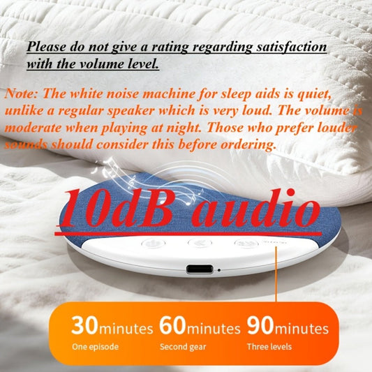 Under-Pillow Sleep Speaker with Bluetooth 5.4 & 30/60-Minute Auto Shut-Off Timer