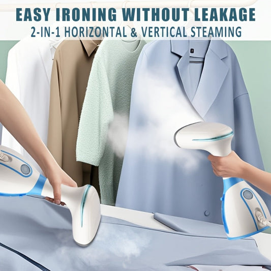Handheld Garment Steamer 1500W, 9.47 oz Removable Tank with Accessory Options