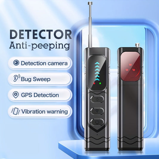 Hidden Camera & Bug Detector T17 with RF and Infrared Scanning for Travel Privacy Checks
