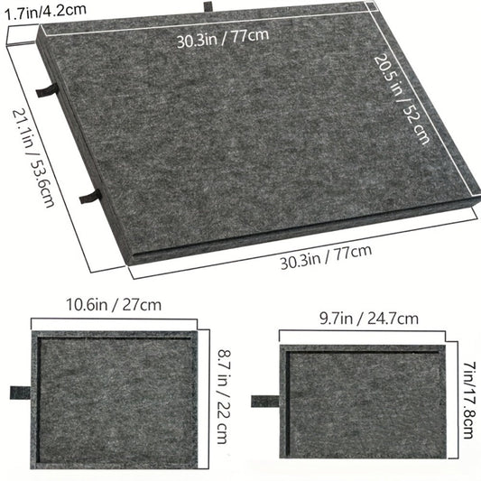 Jigsaw Puzzle Board for 1000 Pieces with 6 Drawers, Foldable Stand and Cover