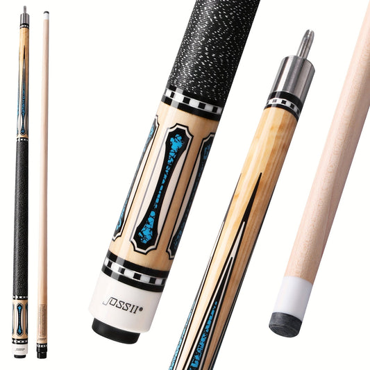 Pool Cue with Canadian Maple Shaft, 58 Inch, 12.5mm Tip and Irish Linen Grip