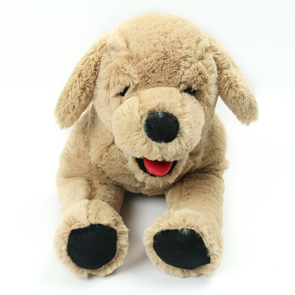 Golden Retriever Stuffed Animal — 21-Inch Lifelike Plush Dog for Cuddling and Display