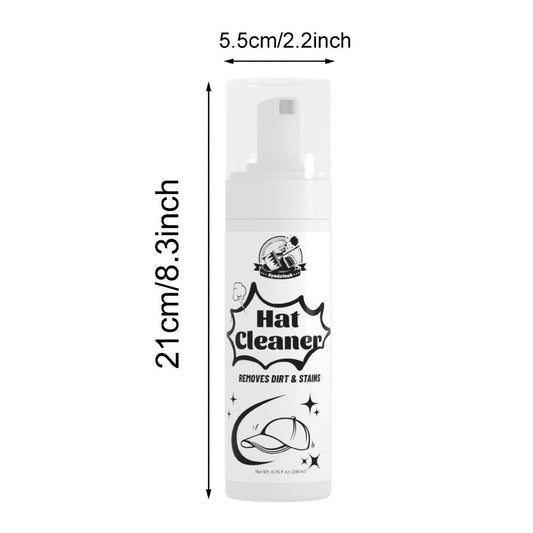 Hat Cleaner Foam Spray, 200 mL for Spot Cleaning, Single or 2-, 3- & 5-Packs