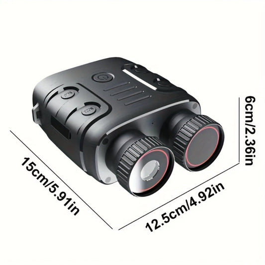 Infrared Night Vision Goggles with 2.5K Imaging, 10X Digital Zoom & Photo/Video Capture