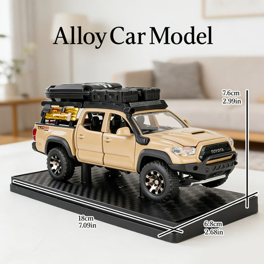 Toyota Off-Road Die-Cast Model Car, 1:32 Scale with Opening Doors