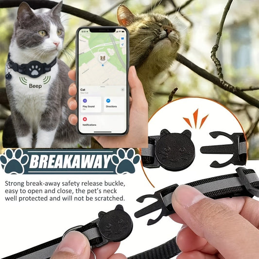 Pet Locator for Cats and Dogs, iOS Compatible, 5-Piece Set or Black Option