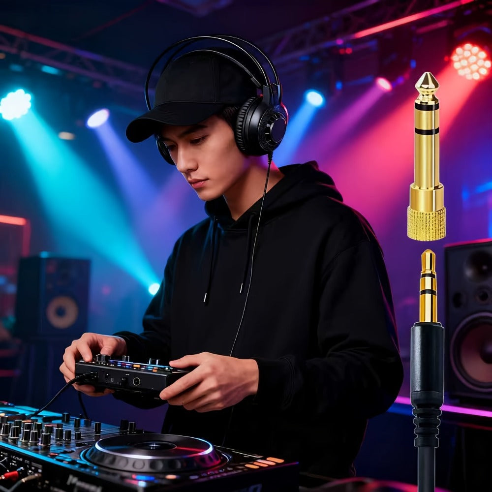 Wired Over-Ear Studio Gaming Headphones with Boom Arm Microphone – Hi-Res Audio Noise Cancellation Detachable Cable for PC PS4 Xbox Zoom Skype DJ Smartphone Tablet Home Office