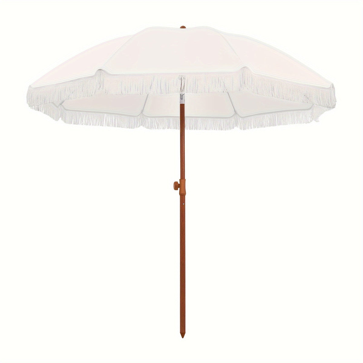 Patio Umbrella shown in the LiuSu-6.5FT-Belge option