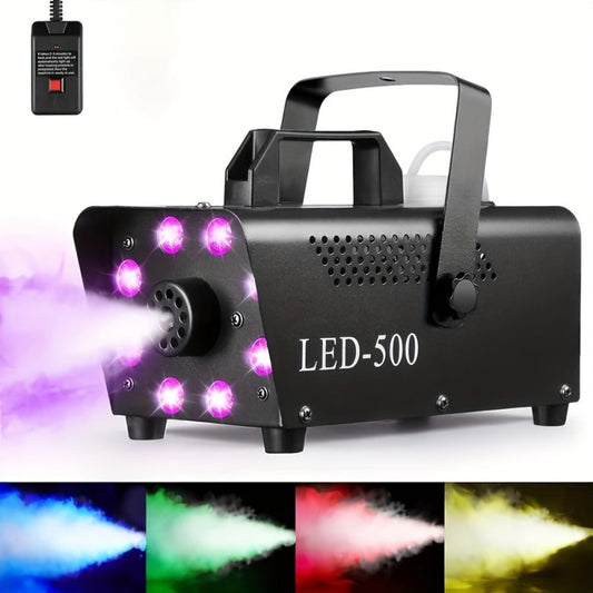 Stage Fog Machine, Remote Control, Dynamic, LED, Colors for Stage and Party Lighting detail image