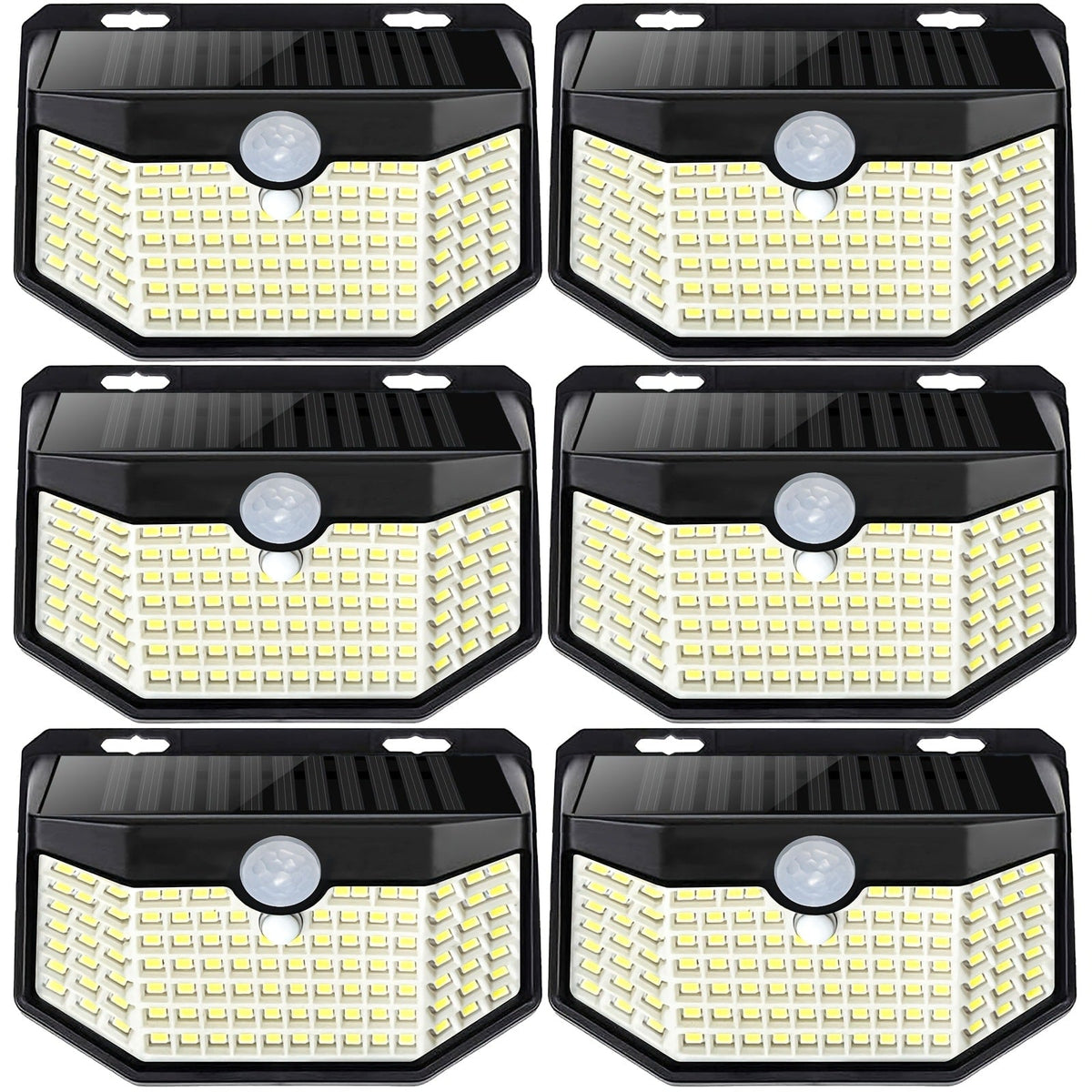 Solar Step Lights Outdoor 120 LED Motion Sensor – 270° Wide Angle IP65 Waterproof Wall Light with 3 Modes | 18-Hour Solar Powered Stair Light for Pathway, Fence, Garage & Deck | 4/6/8 Pack