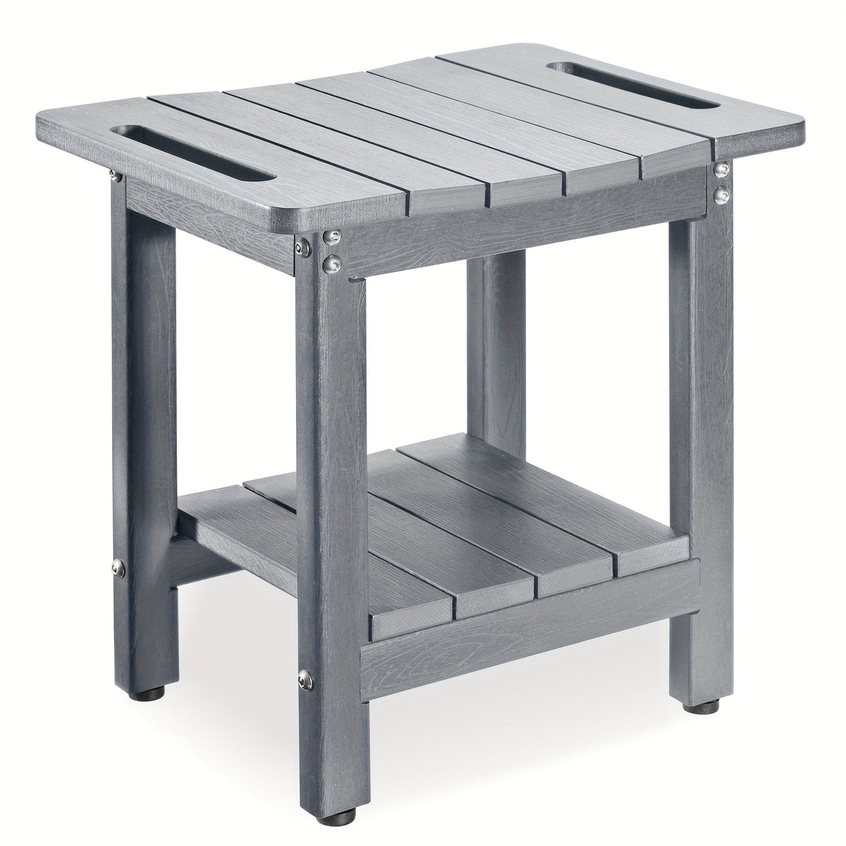 Shower Stool Bathroom Bench Non-Slip Waterproof Bath Seat for Elderly Seniors Disabled Adults Inside Shower Tub Lightweight Sturdy Bathroom Chair