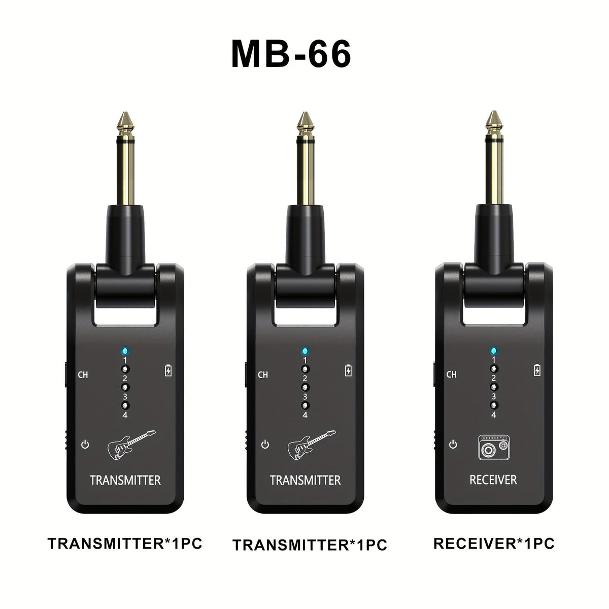 Wireless Instrument System shown in the MB-66 One-to-two option